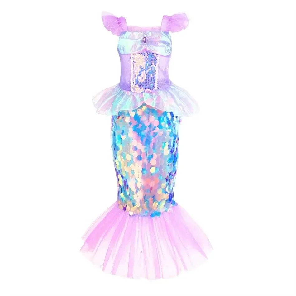 Mermaid Dress Girls Kids Cospl - Baby Clothing Size recension och pris