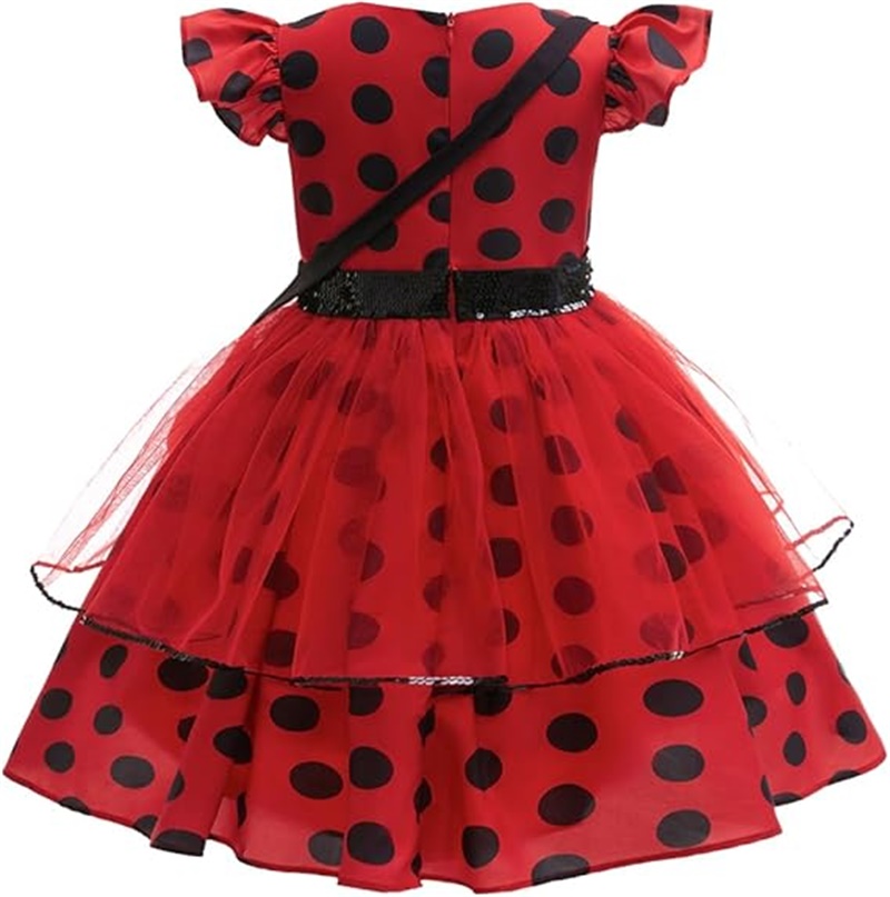 Girls Cosplay Costume Polka Do - Baby Clothing Size recension och pris