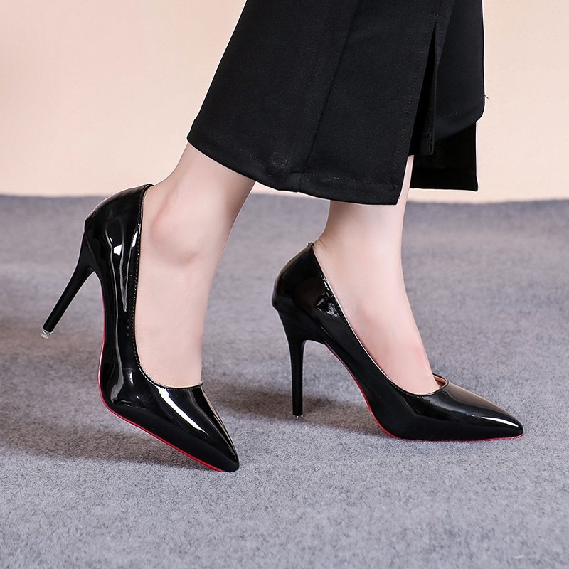 Sexy Pointed Toe Patent Leathe - Baby Clothing Size recension och pris