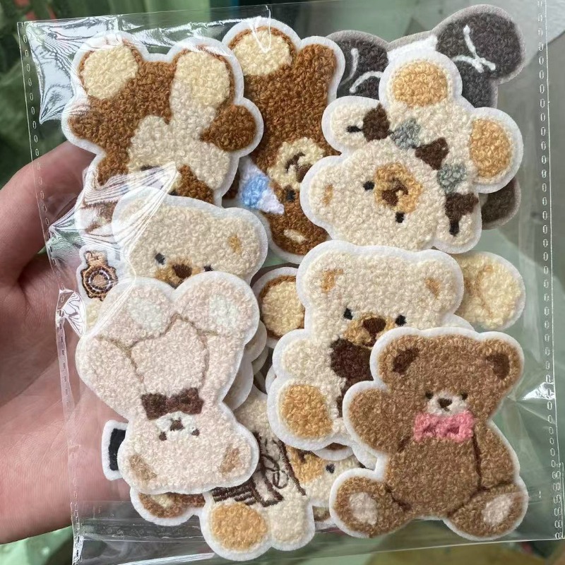 Towel Embroidered Cute Bear Pa - Baby Clothing Types recension och pris