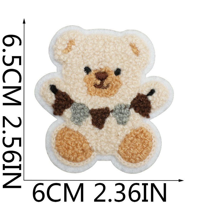 Towel Embroidered Cute Bear Pa - Baby Clothing Types recension och pris