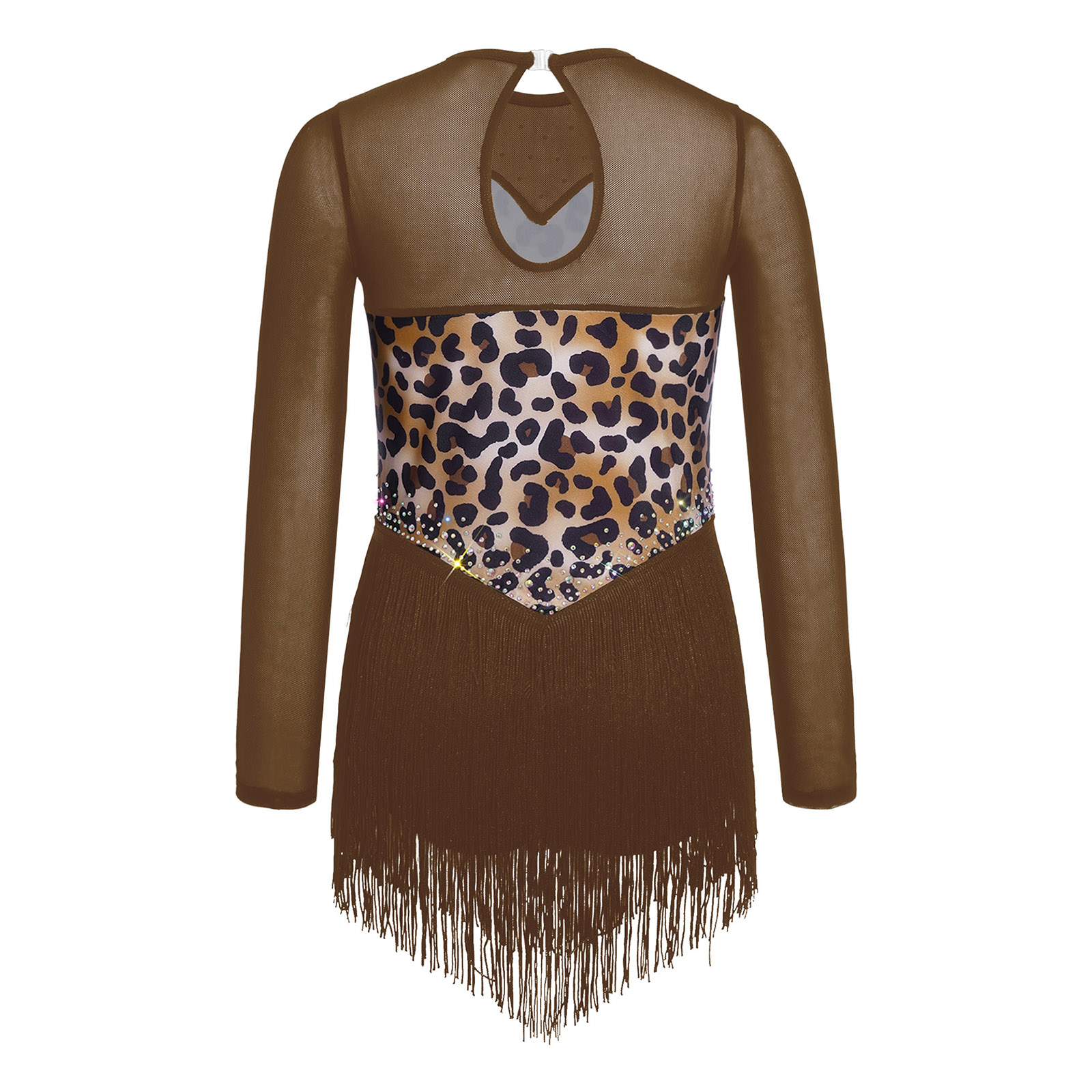 Girls Leopard Sheer Mesh Rhine - Baby Clothing Size recension och pris