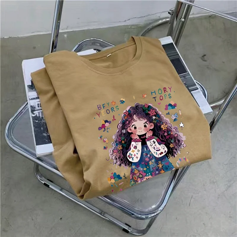 Summer Loose Trend Cartoon Cut - Baby Clothing Size recension och pris