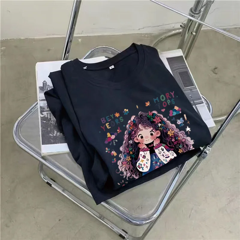 Summer Loose Trend Cartoon Cut - Baby Clothing Size recension och pris