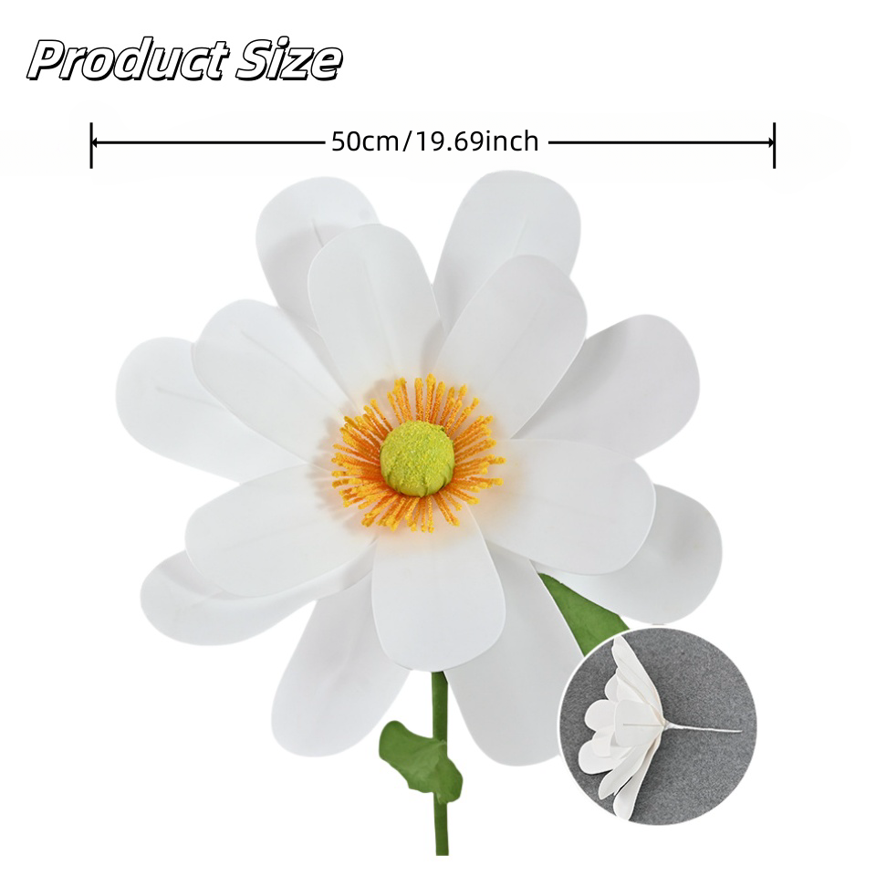 50 Cm Artificial Giant White F - Baby Clothing Store recension och pris