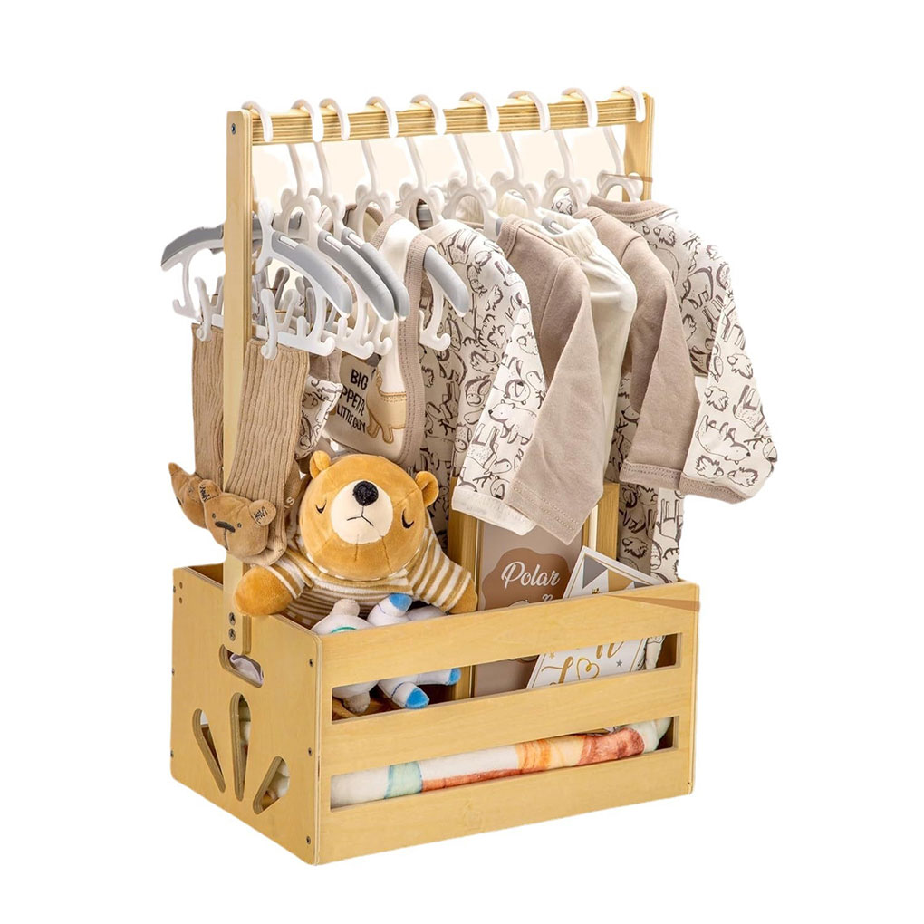 2025 Large Wooden Baby Product - Baby Clothing Types recension och pris
