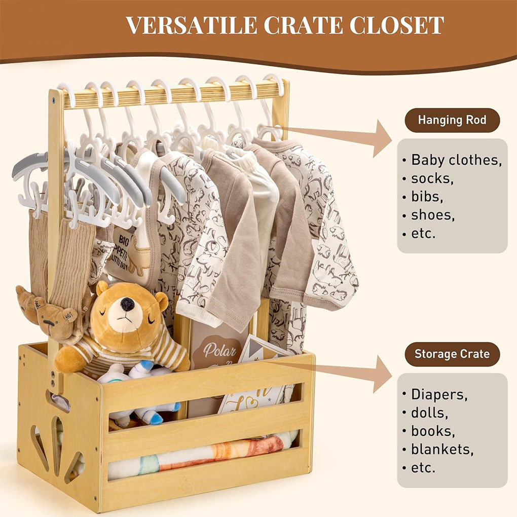 2025 Large Wooden Baby Product - Baby Clothing Types recension och pris